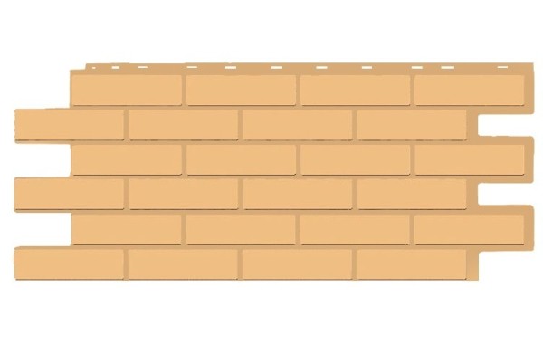 Фасадная панель T-Siding Кирпич Модерн Эко Крем купить в Великом Устюге