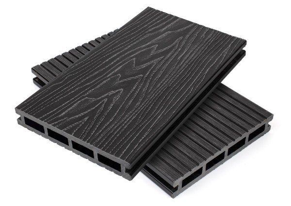 Террасная доская ДПК NanoWood Nature 3D пустотелая Графит купить в Великом Устюге