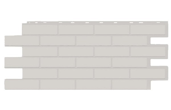 Фасадная панель T-Siding Кирпич Модерн Эко Уайт купить в Великом Устюге