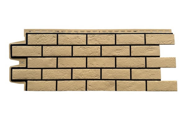 ФП Grand Line состаренный кирпич премиум Песочный (шов RAL 9005) купить в Великом Устюге